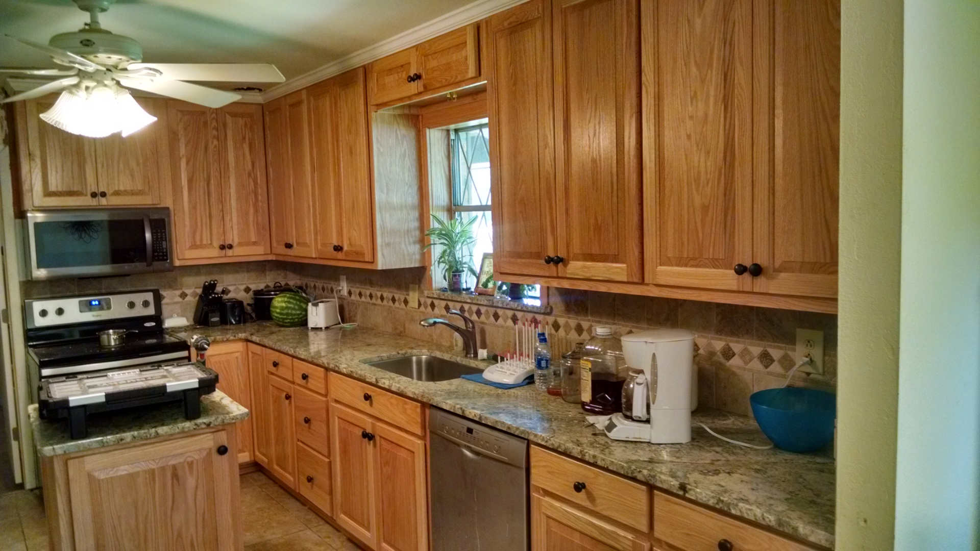 Custom walnut kitchen by Danny Miller